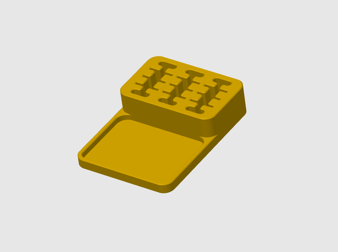 SD-Kaart & USB Dongle Organizer Tray